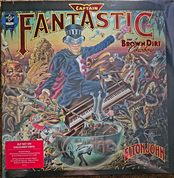 JOHN, ELTON - CAPTAIN FANTASTIC ... : RASPBERRY 2LP - LP