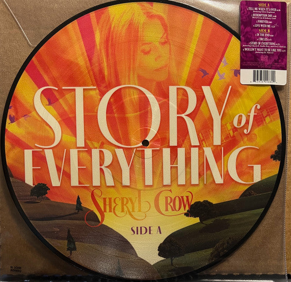 CROW, SHERYL - STORY OF EVERYTHING : PICTURE DISC - LP