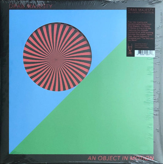 DRAB MAJESTY - AN OBJECT IN MOTION : GREEN IN BLUE - LP