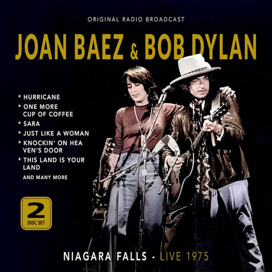BAEZ, JOAN & BOB DYLAN - NIAGARA FALLS LIVE 1975: 2CD SET - CD