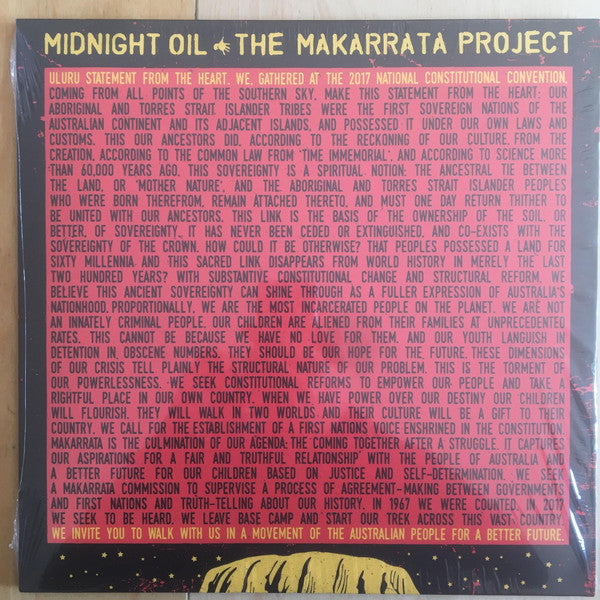 MIDNIGHT OIL - MAKARRATA PROJECT : YELLOW VINYL - LP