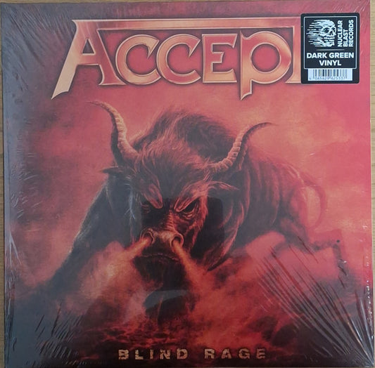 ACCEPT - BLIND RAGE : DARK GREEN 2LP SET (2025) - LP