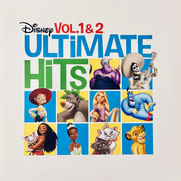VARIOUS - DISNEY ULTIMATE HITS VOL 1 & 2 : 2LP COL - LP