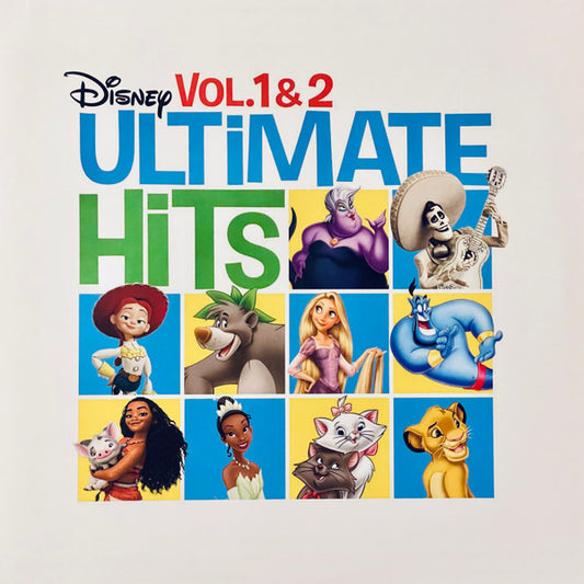 VARIOUS - DISNEY ULTIMATE HITS VOL 1 & 2 : 2LP COL - LP