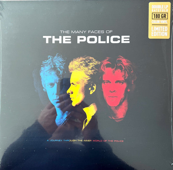 POLICE / VARIOUS - MANY FACES OF THE POLICE : RED & YELLOW - LP