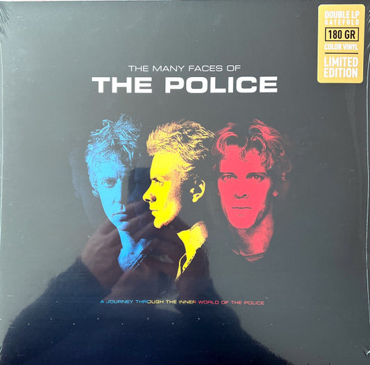 POLICE / VARIOUS - MANY FACES OF THE POLICE : RED & YELLOW - LP