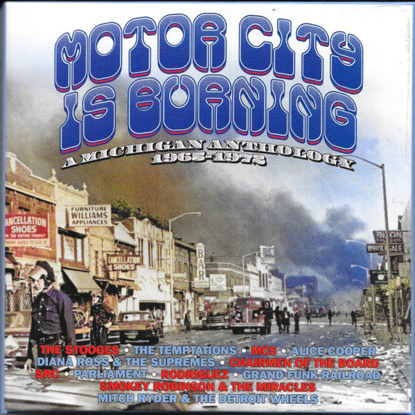 VARIOUS - MOTOR CITY IS BURNING: 3CD SET - CD