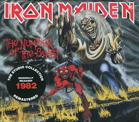 IRON MAIDEN - NUMBER OF THE BEAST : REMASTERED DIGIPAK - CD