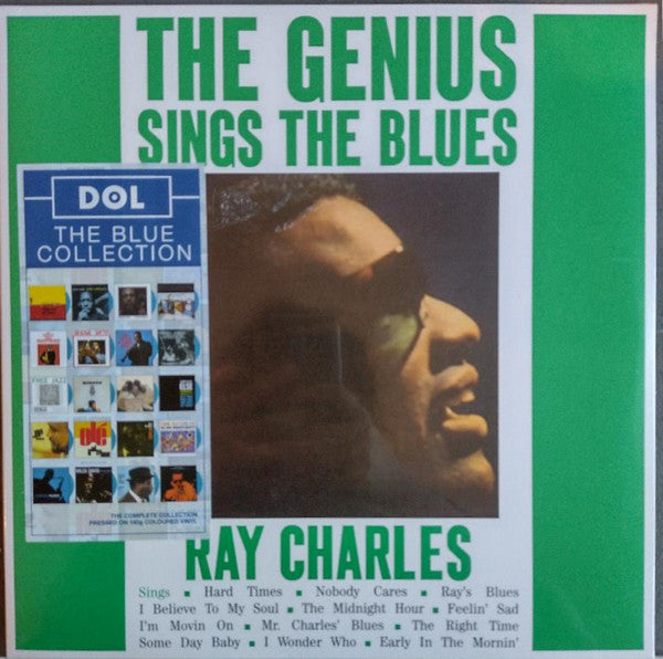 CHARLES, RAY - GENIUS SINGS THE BLUES : GREEN VINYL - LP