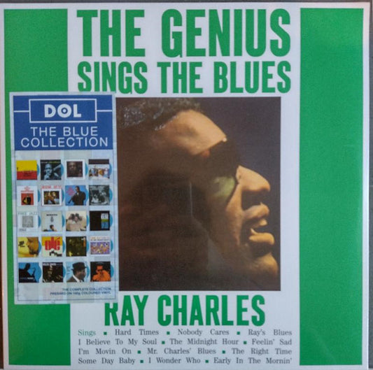 CHARLES, RAY - GENIUS SINGS THE BLUES : GREEN VINYL - LP