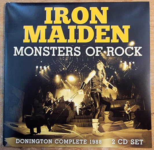 IRON MAIDEN - MONSTERS OF ROCK: 2CD SET - CD