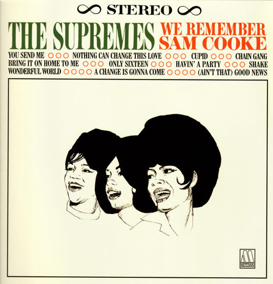 SUPREMES - WE REMEMBER SAM COOKE : 2024 REISSUE - LP
