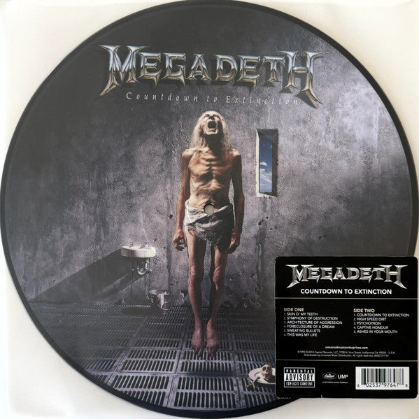MEGADETH - COUNTDOWN TO EXTINCTION: PICTURE DISC - LP