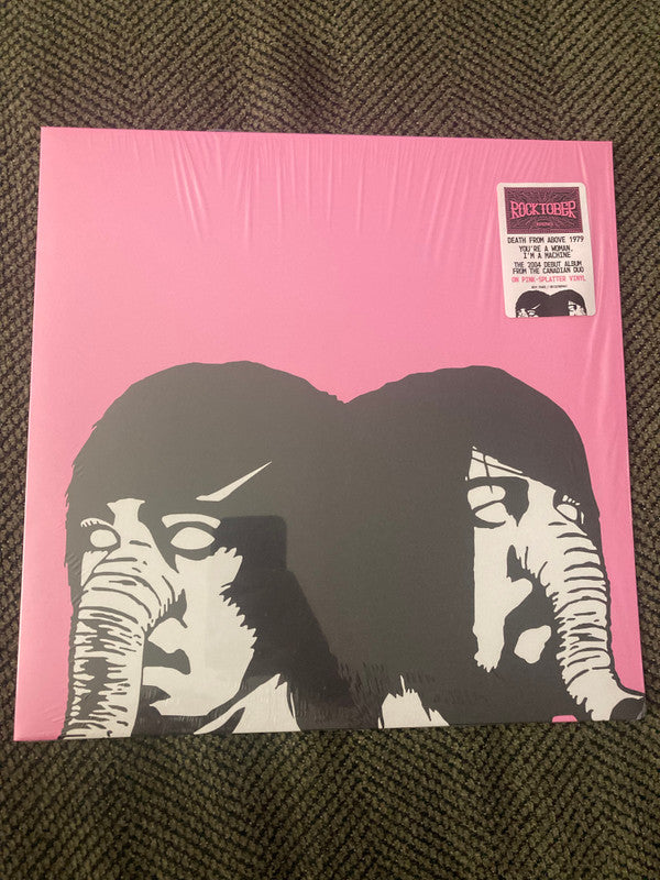 DEATH FROM ABOVE 1979 - YOU'RE A WOMAN ... : CLEAR WITH SPLATTER - LP