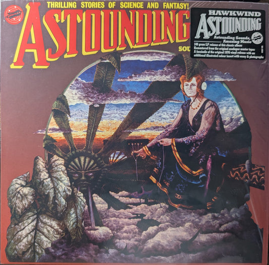 HAWKWIND - ASTOUNDING SOUNDS AMAZING MUSIC - LP