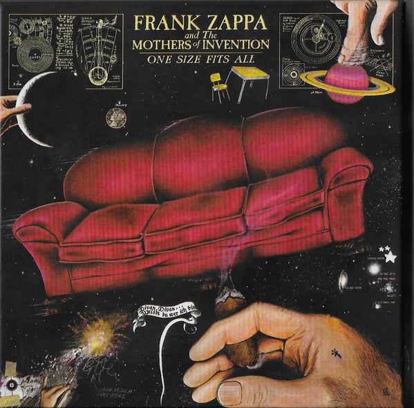 ZAPPA, FRANK - ONE SIZE FITS ALL : 4CD + BLU-RAY - CD