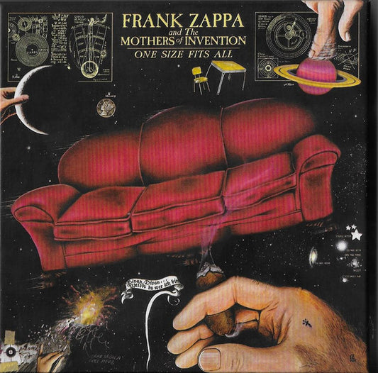 ZAPPA, FRANK - ONE SIZE FITS ALL : 4CD + BLU-RAY - CD