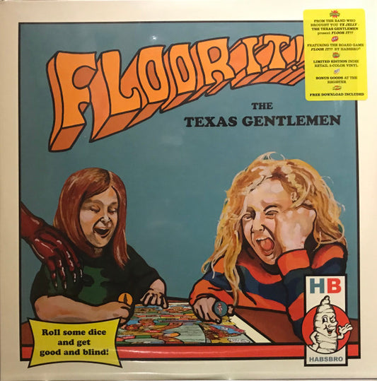 TEXAS GENTLEMEN - FLOOR IT!!! : ORANGE GREEN & MAGENTA 2LP - LP
