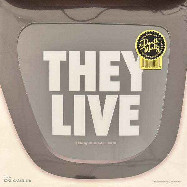 THEY LIVE - SOUNDTRACK : BUBBLEGUM PINK VINYL - LP