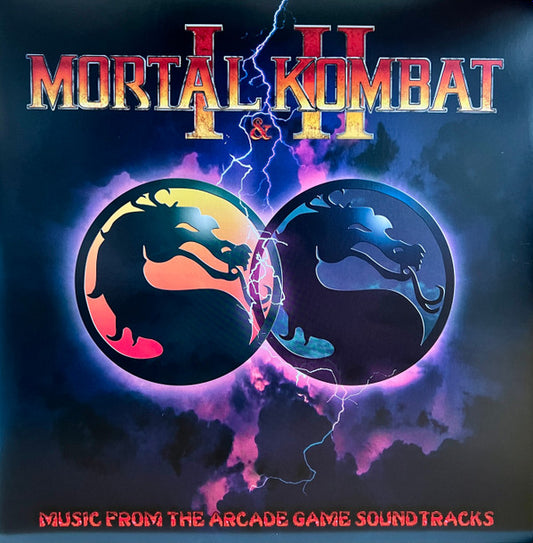 MORTAL KOMBAT MK 1 & 2 - SOUNDTRACK : COLOURED VINYL - LP