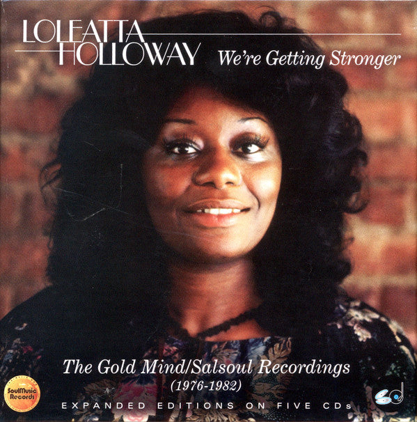HOLLOWAY, LOLEATTA - WE'RE GETTING STRONGER 1976-1982 5CD SET - CD