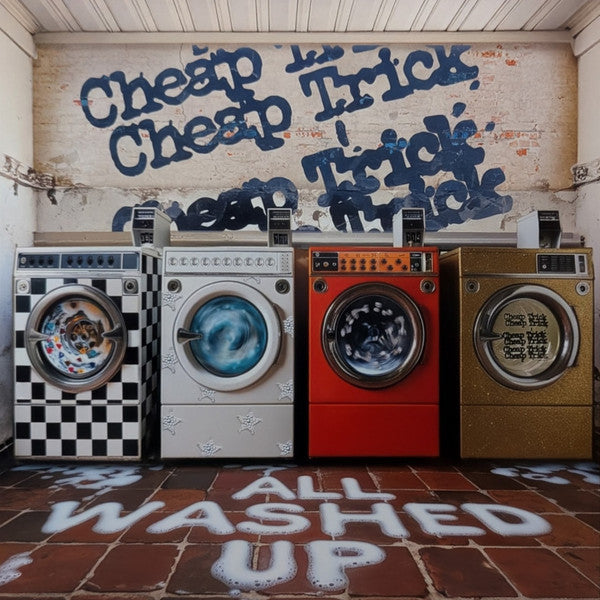 CHEAP TRICK - ALL WASHED UP : GRAPHITE MARBLE VINYL - LP