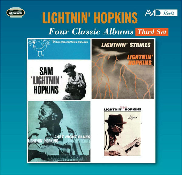 HOPKINS, LIGHTNIN' - FOUR CLASSIC ALBUMS VOL 3: 2CD SET - CD