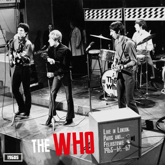 WHO - LIVE IN LONDON PARIS & FELIXSTOWE - CD