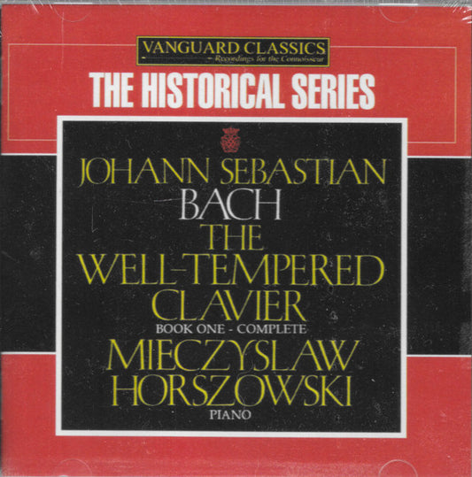 BACH - WELL TEMPERED CLAVIER BOOK ONE COMPLETE - CD