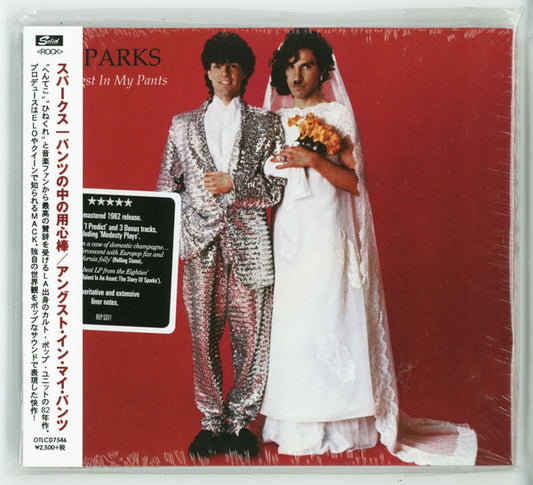 SPARKS - ANGST IN MY PANTS + 3 : REMASTERED - CD