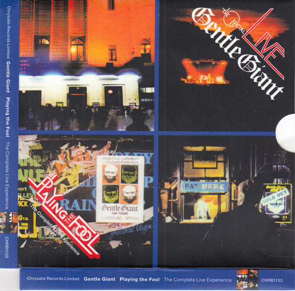 GENTLE GIANT - PLAYING THE FOOL: COMPLETE ...(2CD/BR) - CD