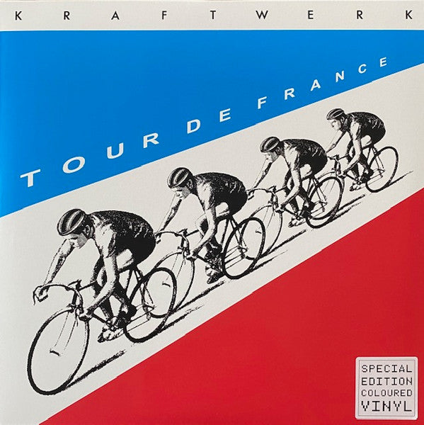 KRAFTWERK - TOUR DE FRANCE: 2LP RED & BLUE + BOOKLET - LP