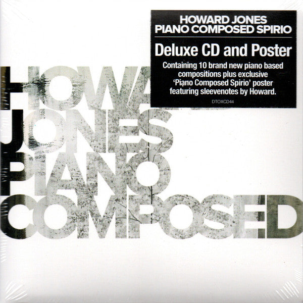 JONES, HOWARD - PIANO COMPOSED SPIRIO - CD
