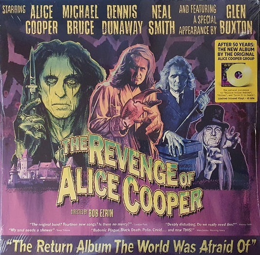 COOPER, ALICE - REVENGE OF ALICE COOPER : 2LP YELLOW - LP