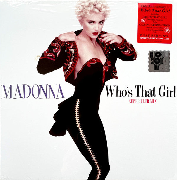 MADONNA - WHO'S THAT GIRL / CAUSING A ... : RED - 12