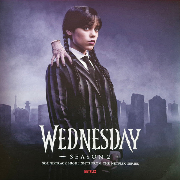 WEDNESDAY - SEASON TWO : SOUNDTRACK (PURPLE & BLACK) - LP
