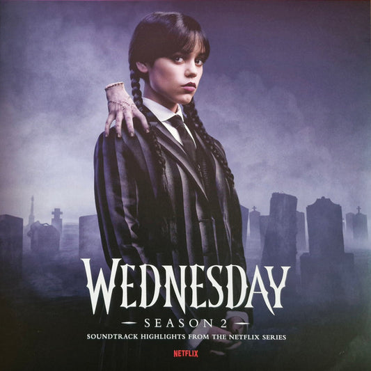 WEDNESDAY - SEASON TWO : SOUNDTRACK (PURPLE & BLACK) - LP