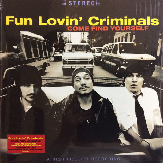 FUN LOVIN' CRIMINALS - COME FIND YOURSELF + 4: 2LP RED / YELLOW - LP