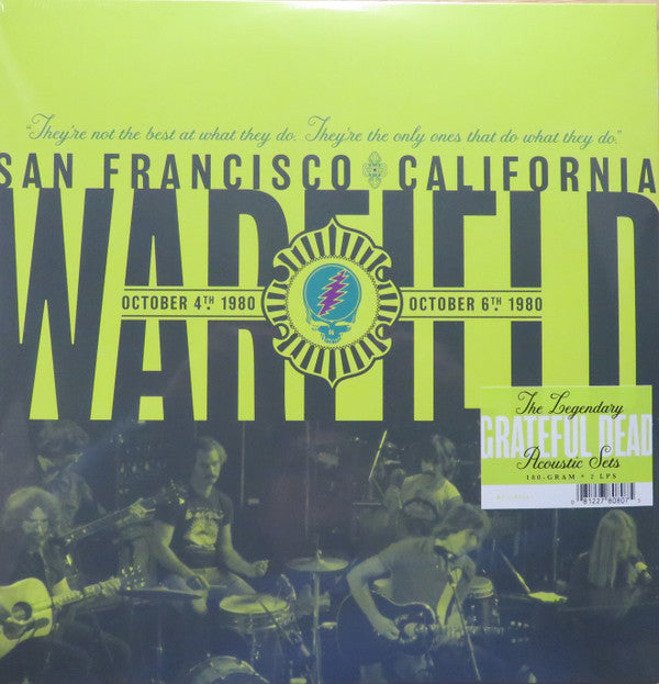GRATEFUL DEAD - WARFIELD SAN FRANCISCO : OCTOBER 4 & 6 - LP