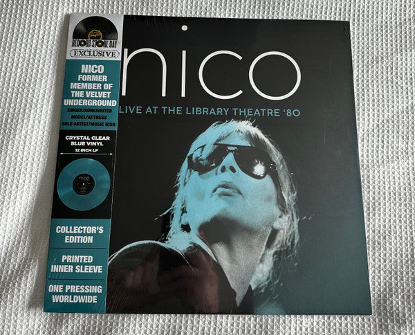 NICO - LIVE AT THE LIBRARY THEATRE '80: CRYSTAL - LP