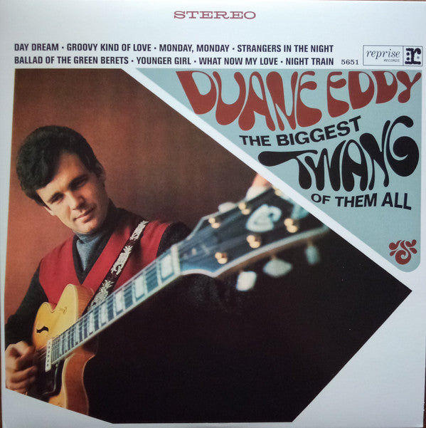 EDDY, DUANE - BIGGEST TWANG OF THEM ALL : COKE VINYL - LP