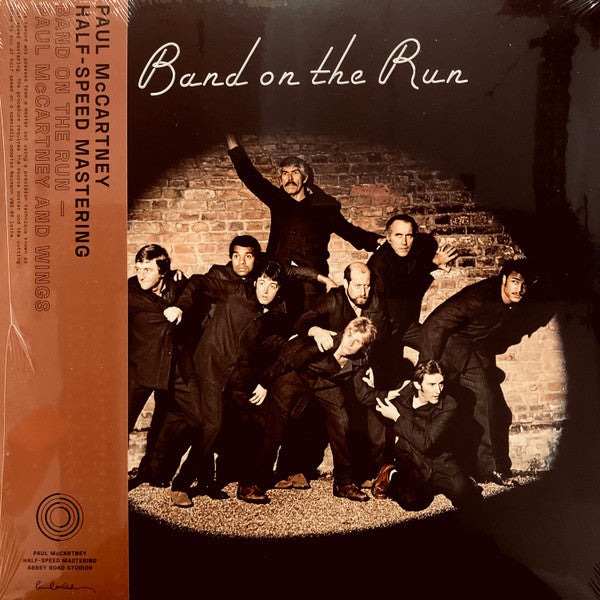 MCCARTNEY, PAUL & WINGS - BAND ON THE RUN : HALF-SPEED MASTER - LP