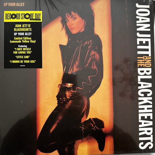 JETT, JOAN & THE BLACKHEARTS - UP YOUR ALLEY: YELLOW VINYL - LP