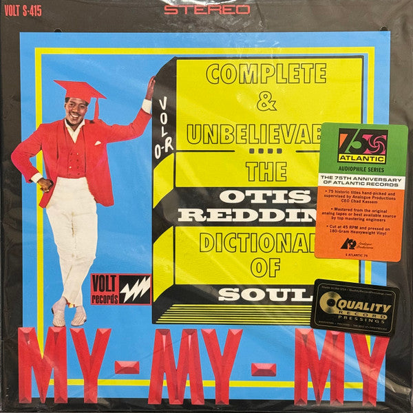 REDDING, OTIS - COMPLETE & UNBELIEVABLE: DICTIONARY OF S - LP
