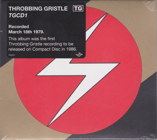 THROBBING GRISTLE - TGCD1 : 2024 REISSUE - CD