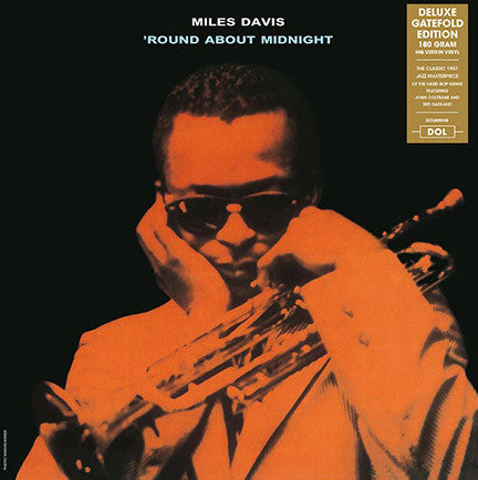DAVIS, MILES - ROUND ABOUT MIDNIGHT : BLUE COLOURED - LP