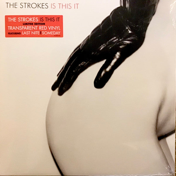 STROKES - IS THIS IT : RED VINYL (NUDE ARTWORK) - LP
