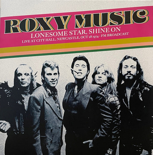 ROXY MUSIC - LONESOME STAR SHINE ON : GREEN & BLUE - LP