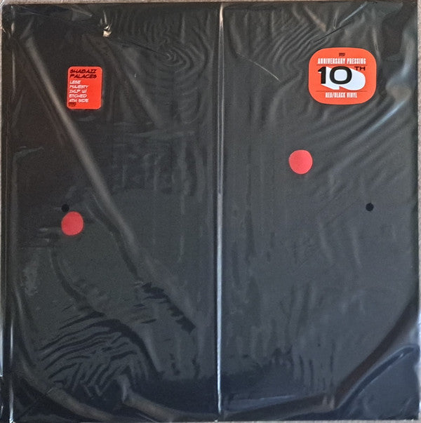 SHABAZZ PALACES - LESE MAJESTY : RED & BLACK MARBLE 2LP - LP