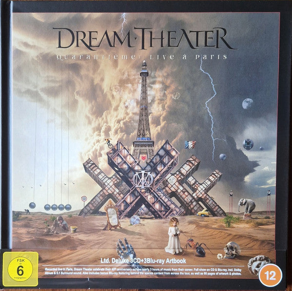 DREAM THEATER - QUARANTIEME : LIVE A PARIS (3CD + 3BR) - CD